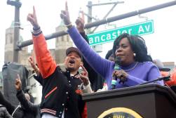 Will Smith and Cherelle Parker