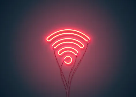 Wi-Fi neon sign